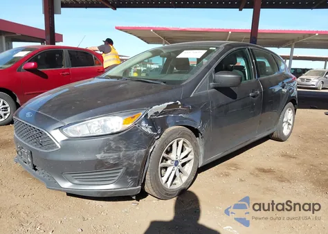 2018 Ford Focus Se из США, поврежденный, VIN 1FADP3K27JL284567